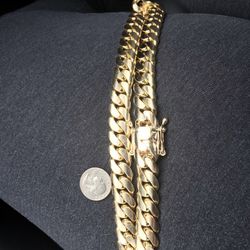 14k Cuban Link Chain 