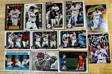 Shohei Ohtani Baseball Card lot (12)