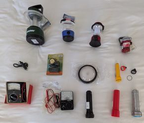 Flashlights, Lantern, and other Electronics