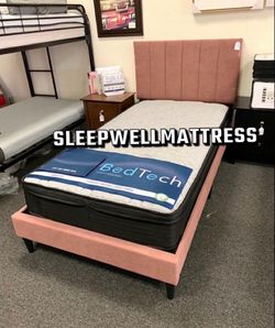 Twin size bed frame only
