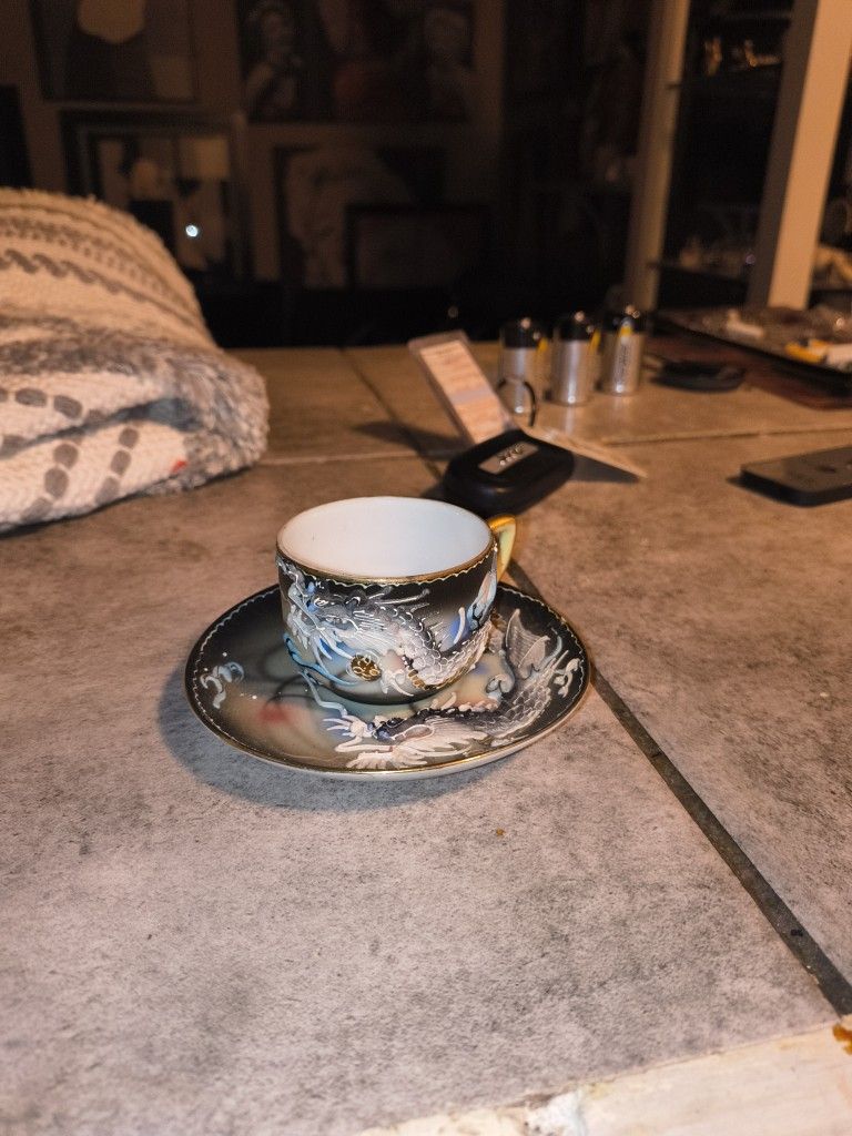 Japanese Tea Cup And Saucer 