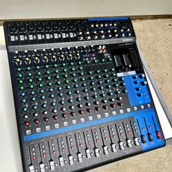 Yamaha MG16XU Mixer + Seismic Audio 16x4x50 Snake (Combo)