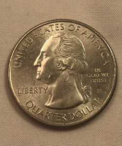 2020 P Salt river bay State quarter with error