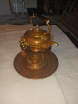 Antique German Copper Samovar