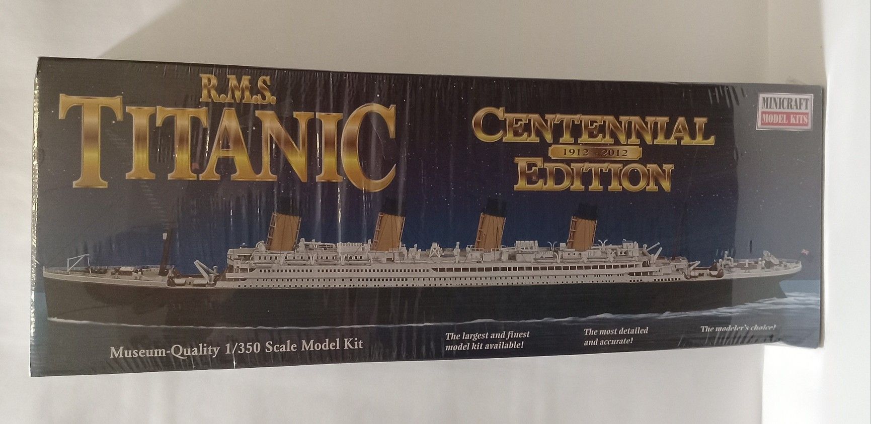 Minicraft RMS Titanic Centennial Edition 1912 To 2012, 1/350 scale model kit