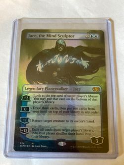 MTG Jace, the Mind Sculptor Foil Box Topper Mint