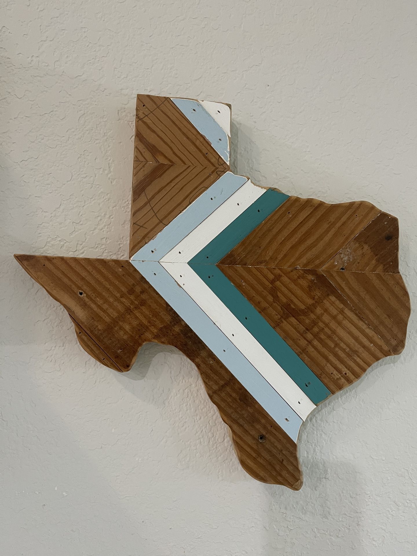 Reclaimed Wood Texas Wall Art