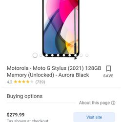 New Moto G Stylus 2021  
