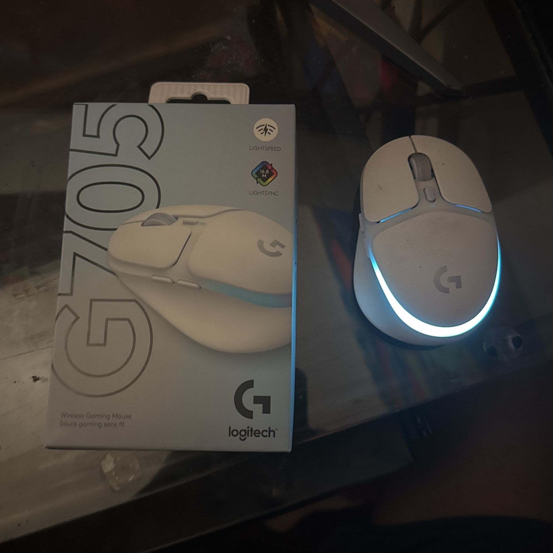Logitech G705 Wireless Gaming Mouse.