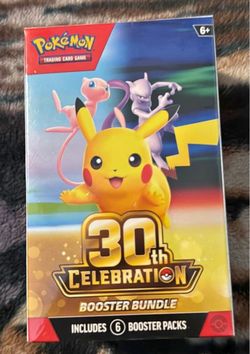 POKEMON 30th anniversary booster bundle