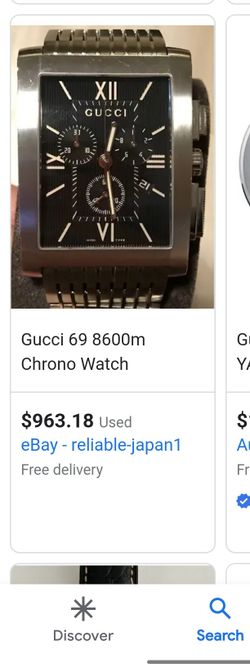 Gucci Chronograph 8600m Watch for Sale in Colorado Springs, CO