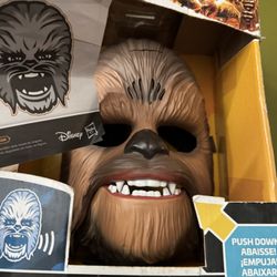 Start Wars Chewbacca Sounding Mask - Complete And Working 