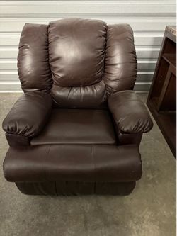 Oversized Brown Recliner Chair - Super Comfortable