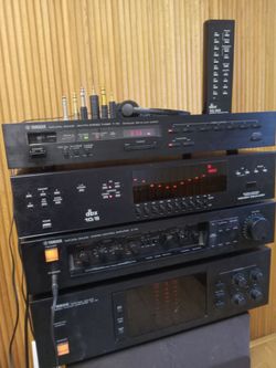 VINTAGE 1983 Audiophile Setup - Yamaha Stack & JBL L112 Speakers Bundle