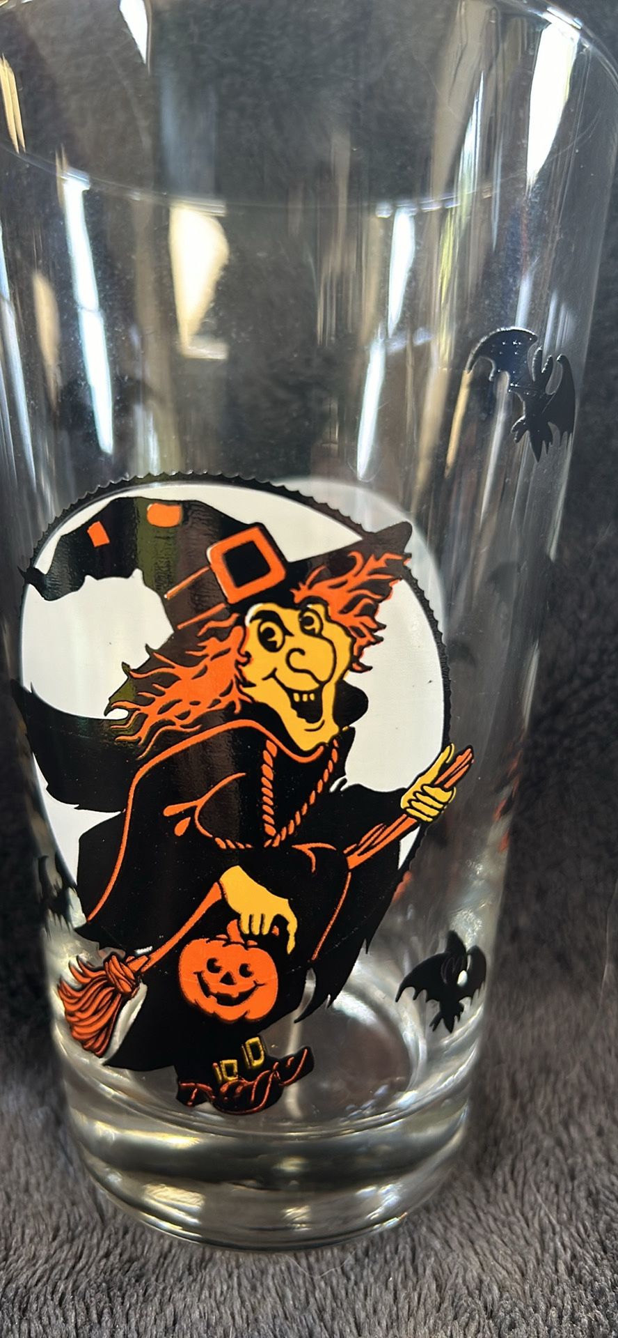 Vintage Libby Halloween Glass Tumbler *excellent*