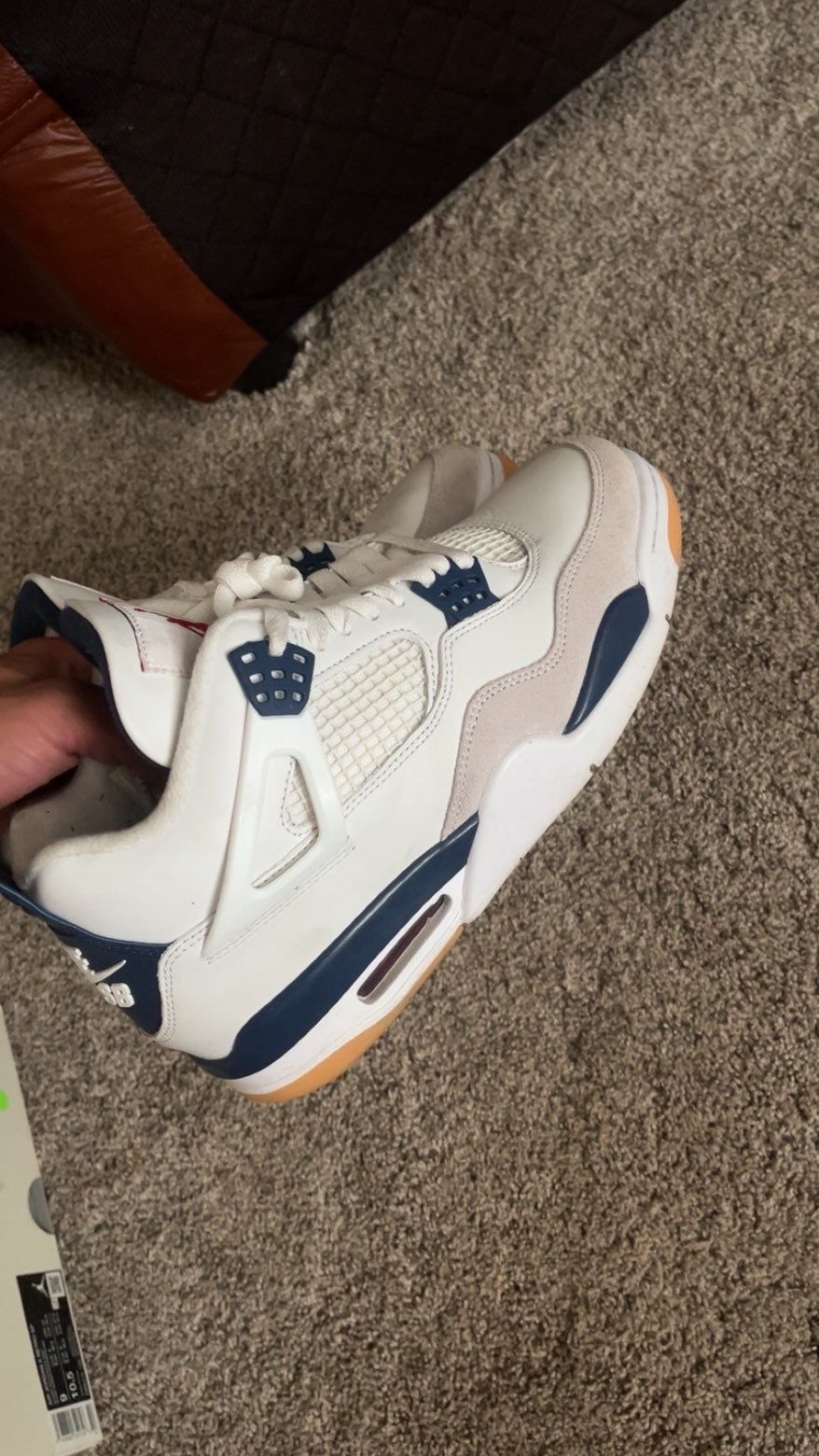 Size 9 Jordan 4 