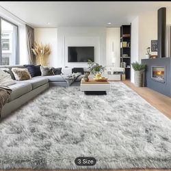 Luxurious Fluffy Shag RugUltra Soft, Plush,Fuzzy,Durable Modern Home Decor 8x10f