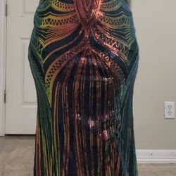 Multi color dress