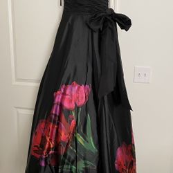 XS Gown With Shawl/Wrap 