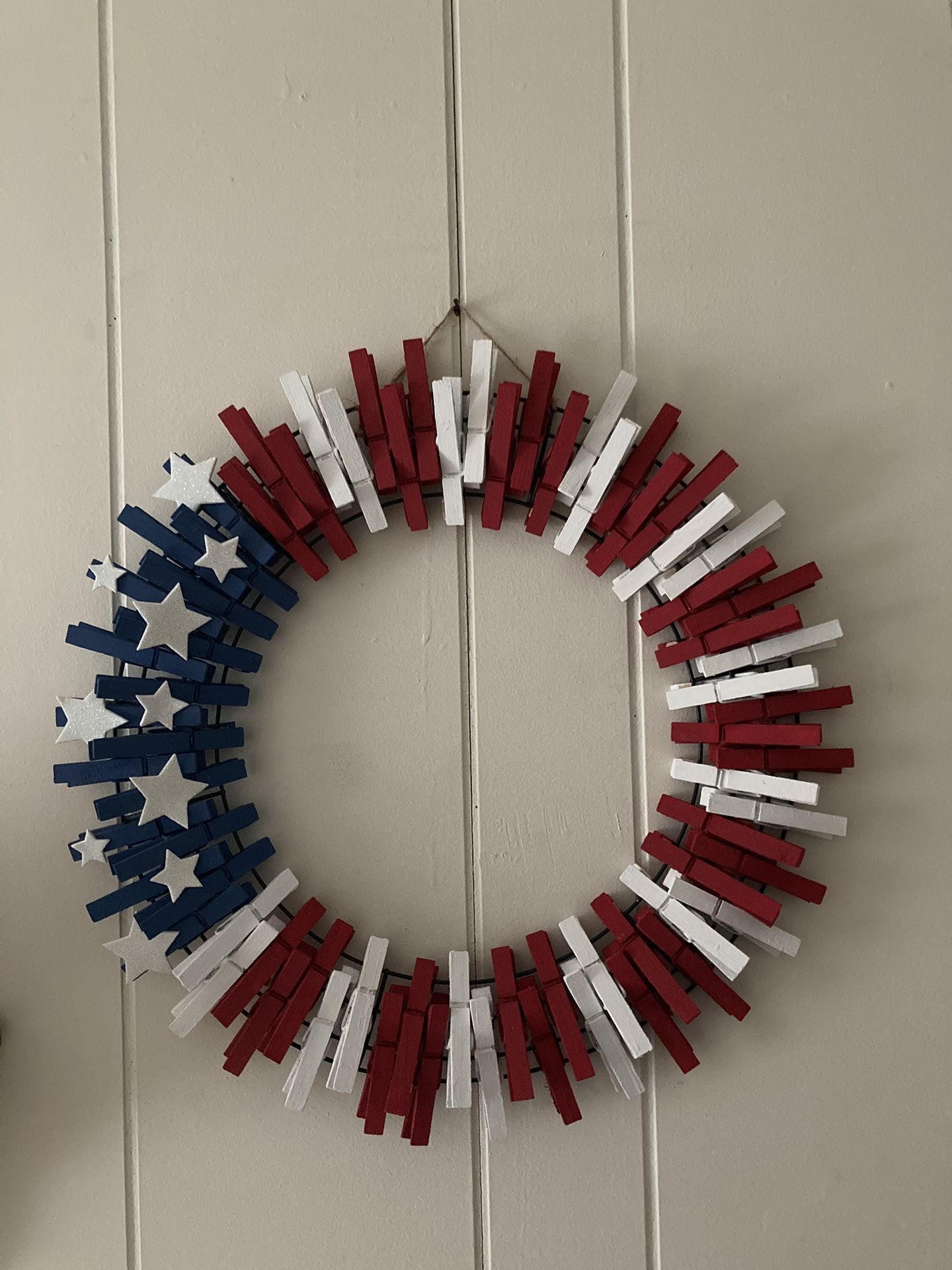 Clothespin Wreath