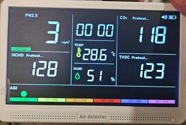 Air Detector Multi-Sensor Air Quality Monitor