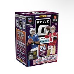 42 Packs Available 2023 Panini NFL Donruss Optics Football Trading Card Blaster Box