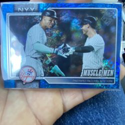 Topps Yankees Muscle Men /150 Card