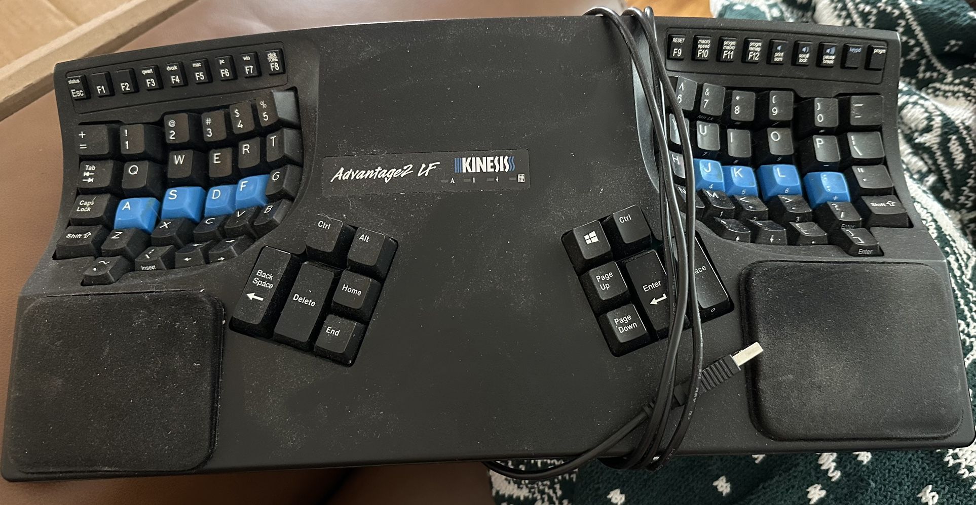 Keyboard Kinesis Advantage2 LF - Quiet Switched