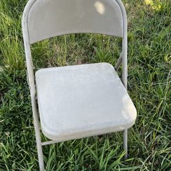 Metal Folding Chairs $10 Each