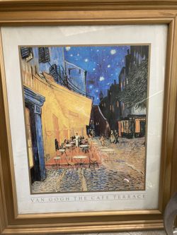 Van Gogh the café Terrance Art Work
