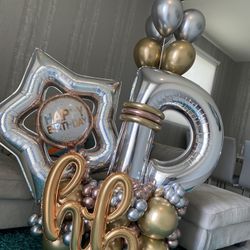 Balloons Bouquet - Happy Birthday