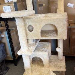 Cream Cat Tree
