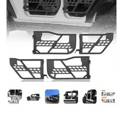 Wrangler JK Offroad Steel Tubular  Doors (07-18 Jeep Wrangler JK 4 doors ) Hooke Road    JUST REAR