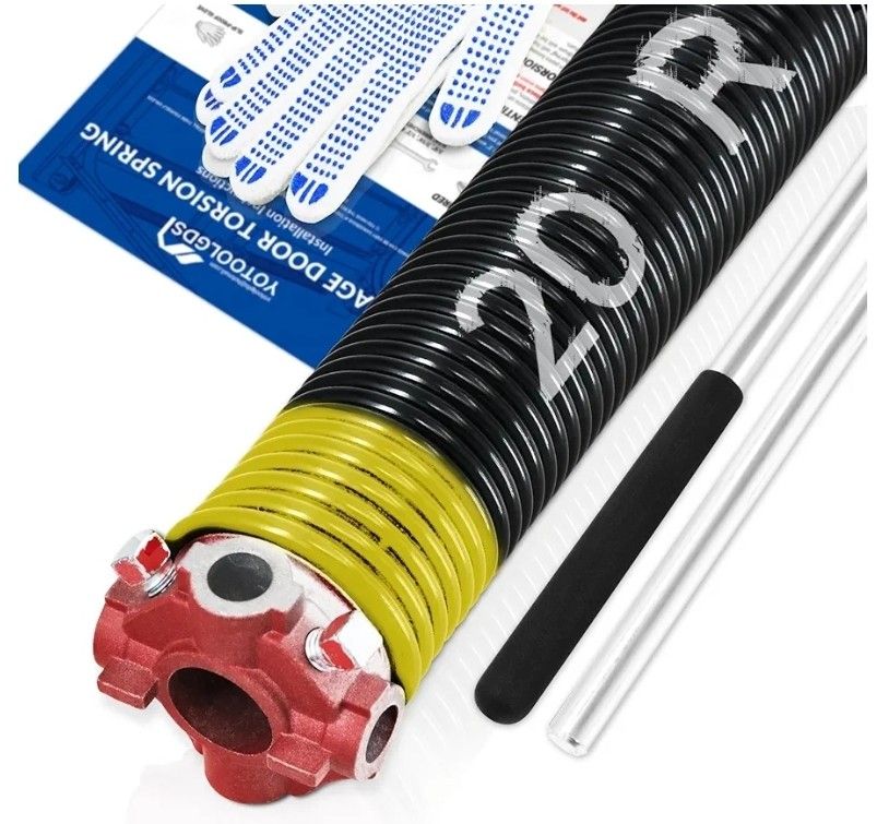 Right Hand Wind(Red Cone)2" Garage Door Torsion Spring