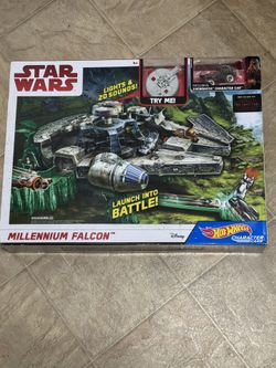 Star Wars Millennium Falcon Ship With Lights And 20 Sounds