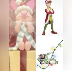 Set of 3 Disney Christmas Ornament Lottery