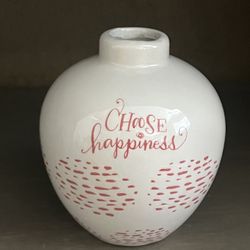 Choose Happiness Vase