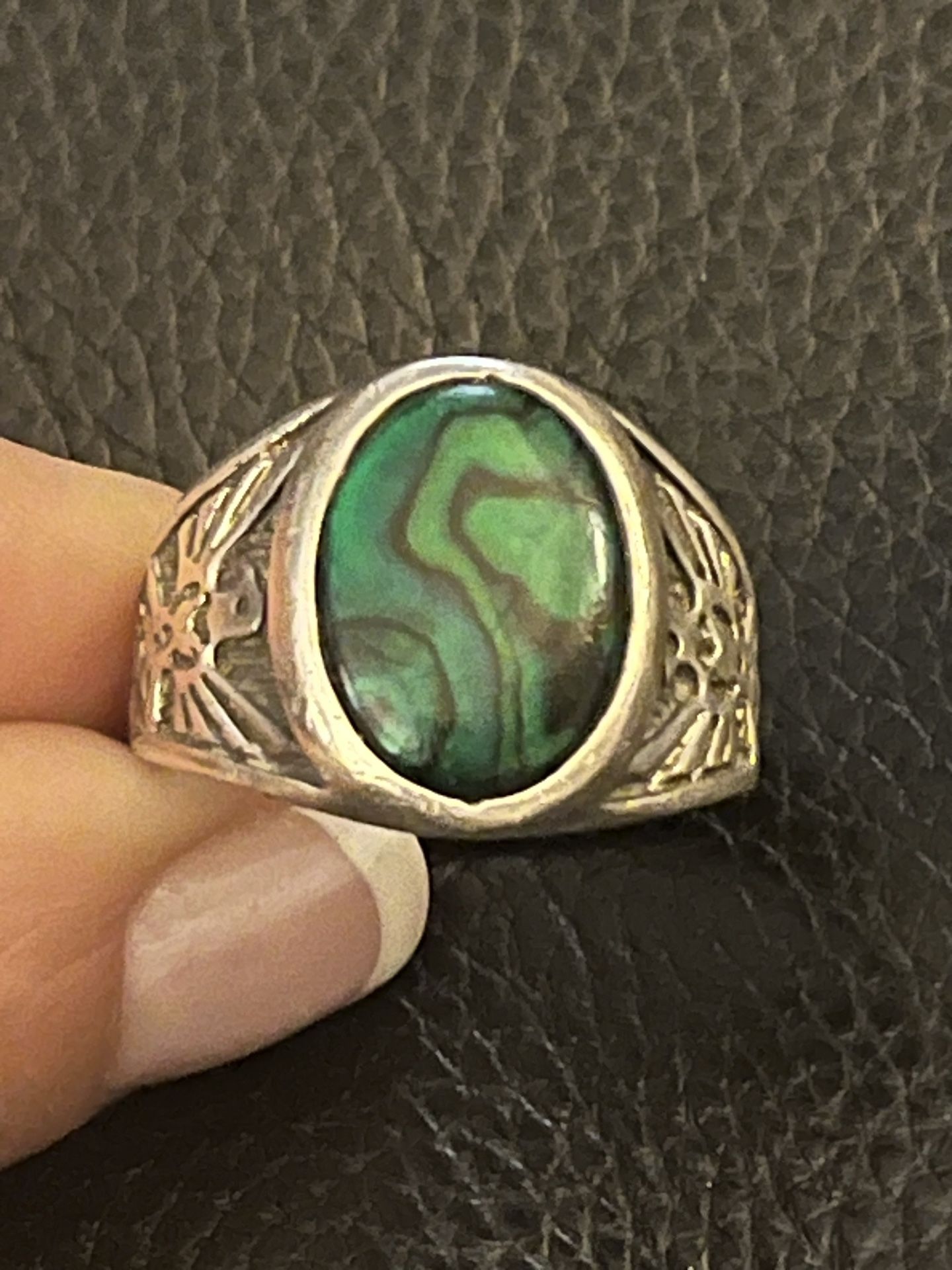 Eagle Sterling Silver Ring Size 14 1/2
