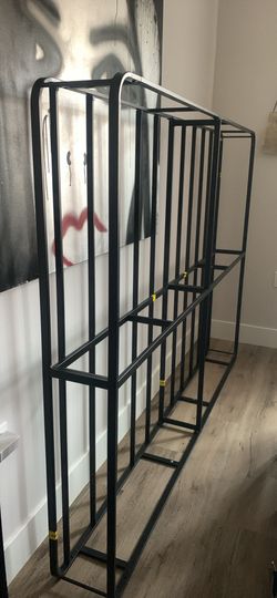 Queen 9” Black Metal Box Spring
