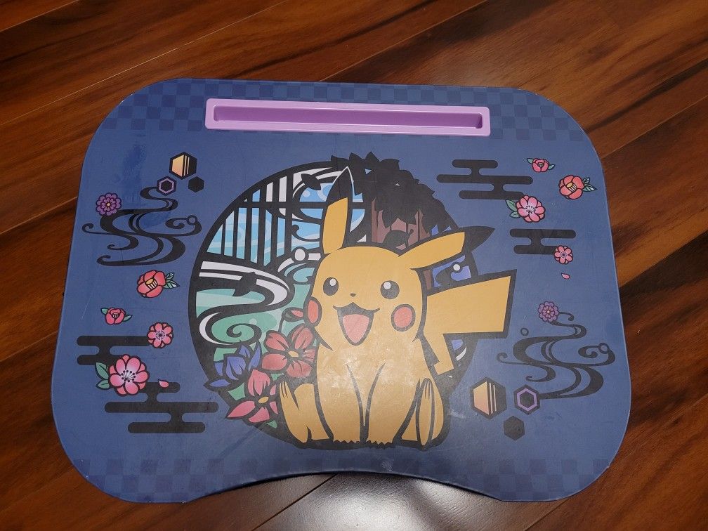 Pikachu Portable Lap Desk with Cusion