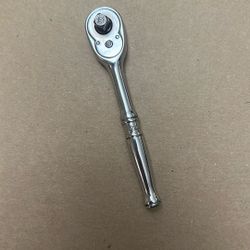 Snapon Tools USA Tm70B Ratchet 1/4” 4” Long Chrome Engraved Snap-on