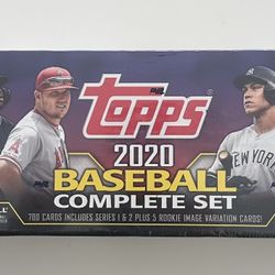 2020 Topps Factory Sealed Complete Set Purple 