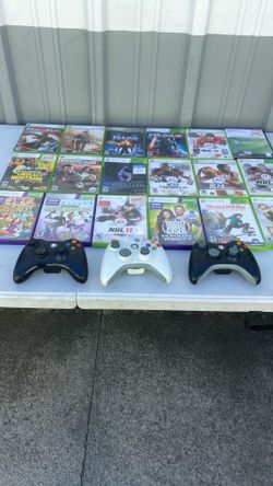 XBOX 360 Games $6 Each Controllers $10 Each