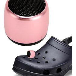 Portable Adjustable Clip-On Mini Speaker for Shoes 2 Watts 20 KHz 3.7 V - Pink