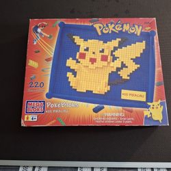Sealed Mega Bloks Pikachu Pokémon #2040.