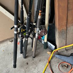 Fishing Poles Puget Sound 