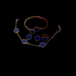 Blue Jewelry Set 
