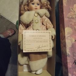 Vintage Porcelain Doll-Ashley Belle