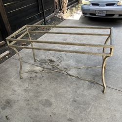 A Dennis & Leen Glass And Coated Steel Chambord Cocktail Table, Modern