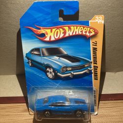 Hot Wheels / 71 Maverick Grabber / Blue